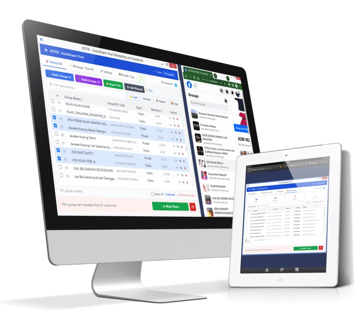 kitfb facebook autoshare viral marketing